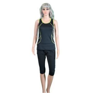T04AW0302 Taxa Black Singlet 1