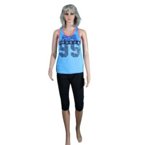 T04AW02AB Reebok Blue Tank 1