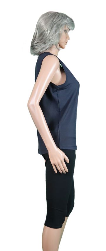 T04AW03 ASIC Navy Singlet 2
