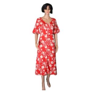 WR4436 Emerge Red Dress 1